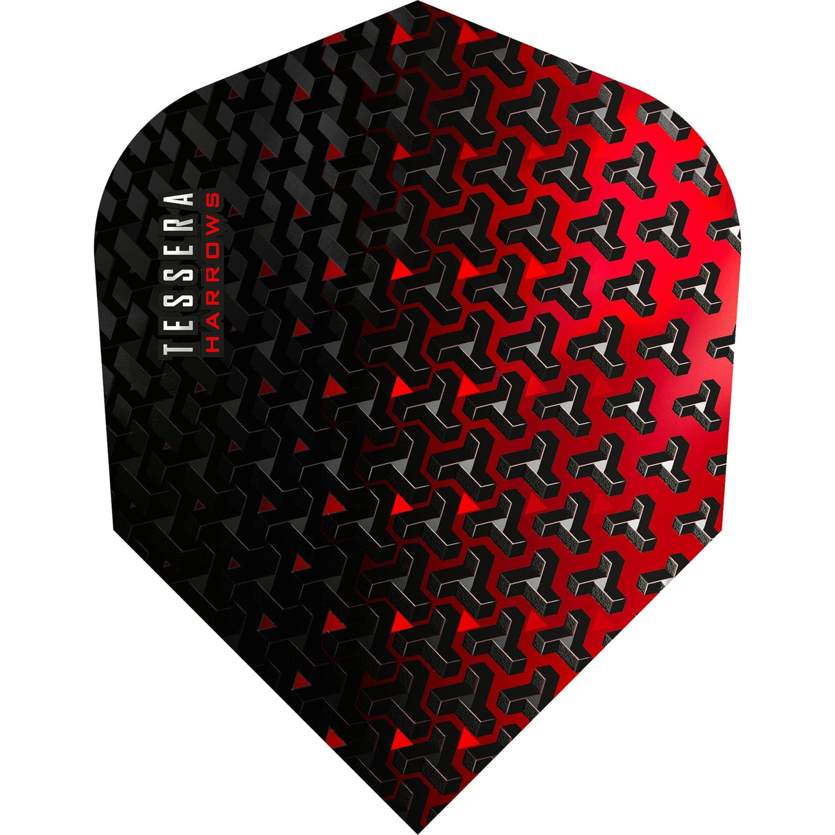 Harrows Tessera Dart Flights - No6 - Std Red