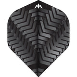 Mission Vex Dart Flights - 100 Micron - No2 Black