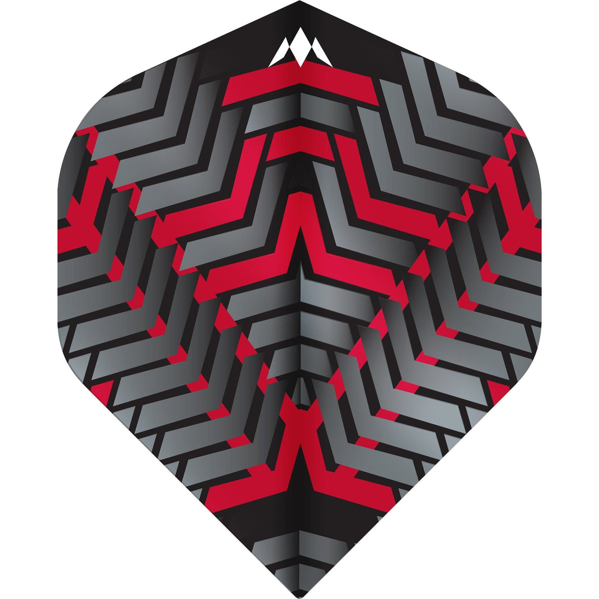 Mission Vex Dart Flights - 100 Micron - No2 Red