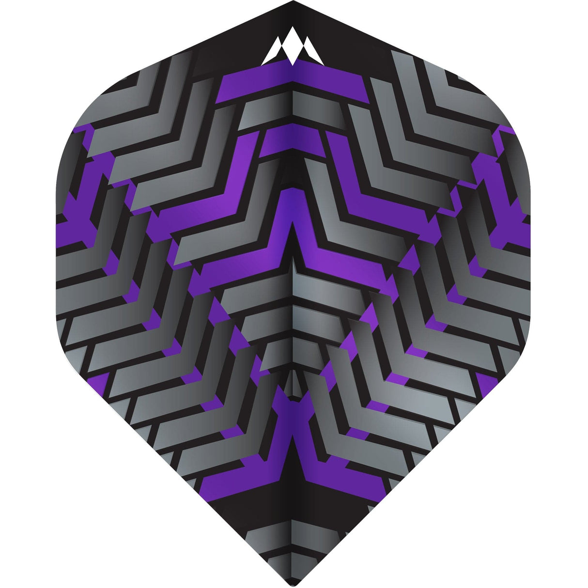 Mission Vex Dart Flights - 100 Micron - No2 Purple