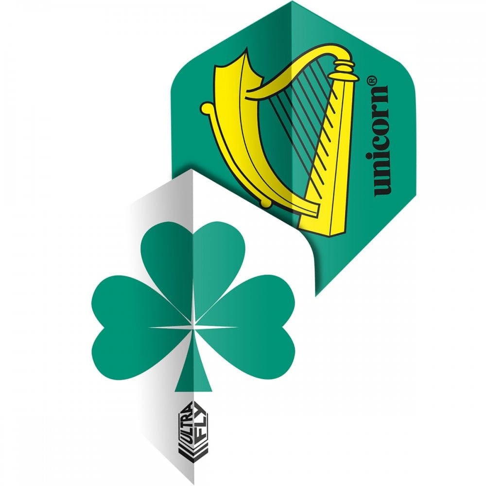 Unicorn Ultrafly Dart Flights - 100 - Plus Std - Shamrock