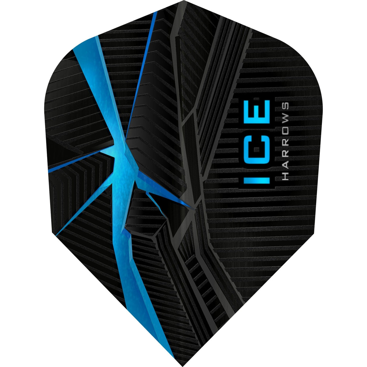 Harrows ICE Recut Dart Flights - No6 - Std Aqua Blue