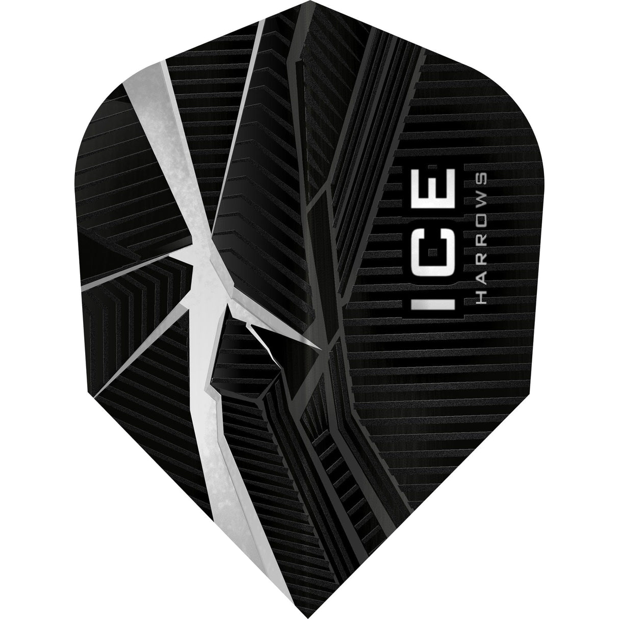 Harrows ICE Recut Dart Flights - No6 - Std Clear