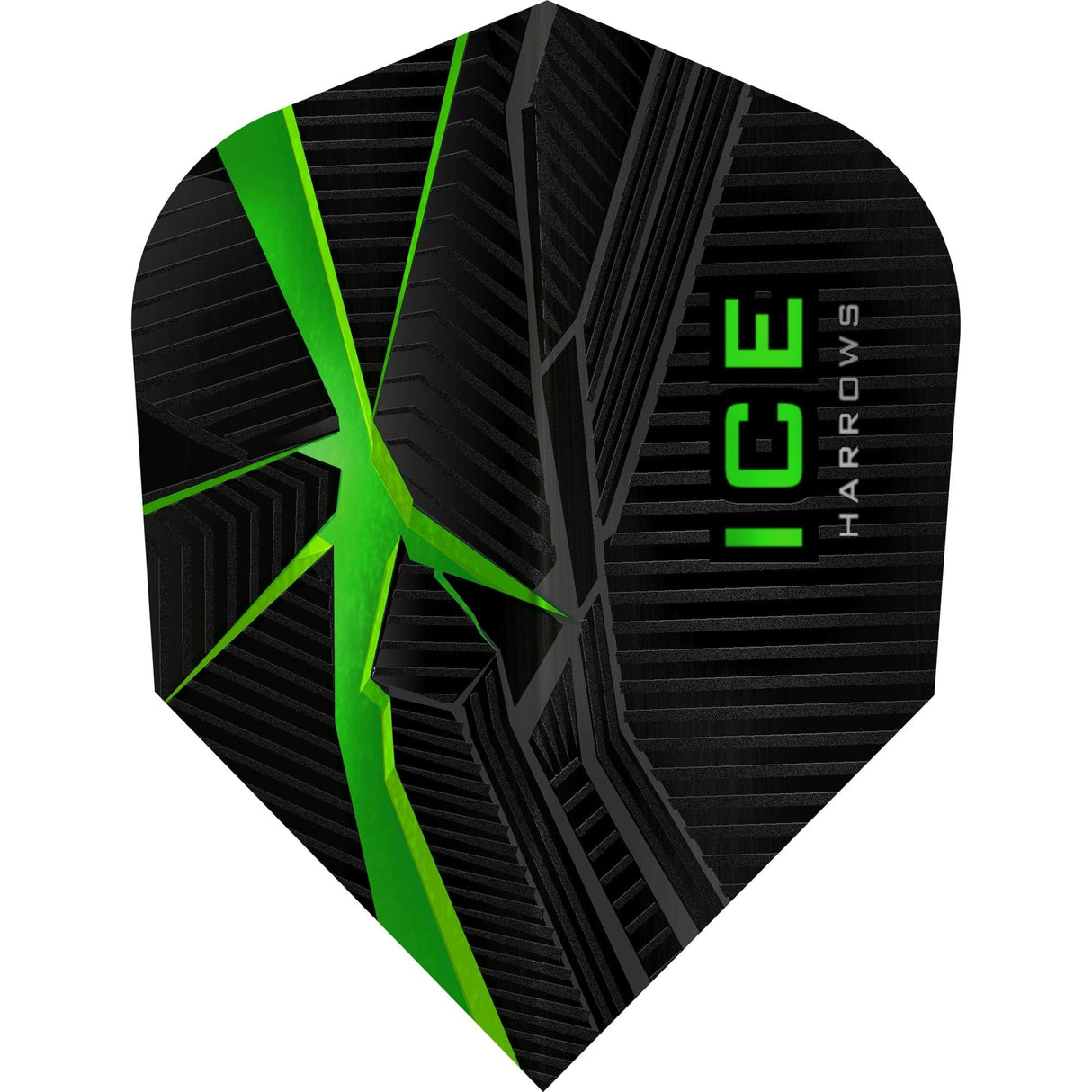 Harrows ICE Recut Dart Flights - No6 - Std Green