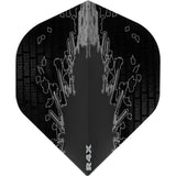 Ruthless - High Impact - Dart Flights - 100 Micron - No2 - Std Black