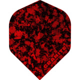 *Ruthless - Rock Hard Granite - Dart Flights - 100 Micron - No2 - Std Red