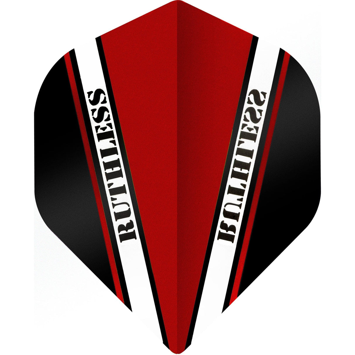 Ruthless - V100 Pro - Dart Flights - 100 Micron - No2 - Std Red