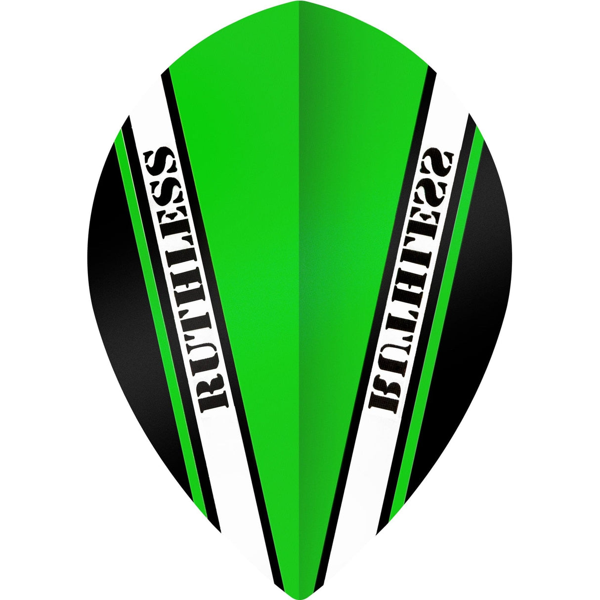 Ruthless - V100 Pro - Dart Flights - 100 Micron - Pear Green