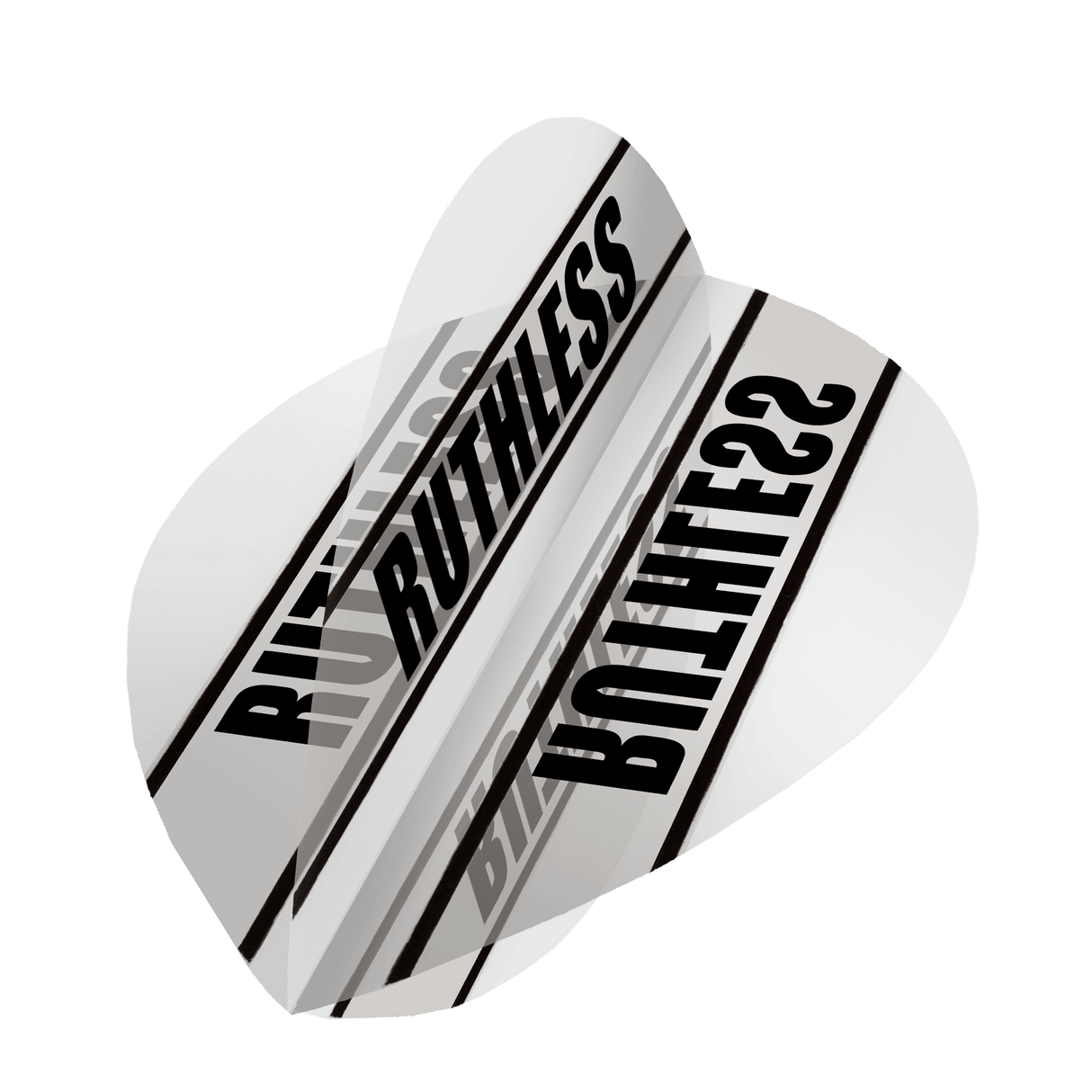 Ruthless - Clear Panel - Dart Flights - 100 Micron - Pear