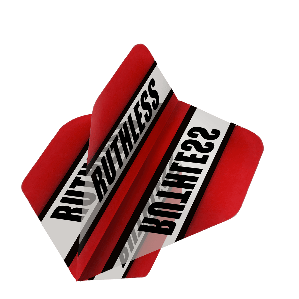 Ruthless - Clear Panel - Dart Flights - 100 Micron - Mini - Std