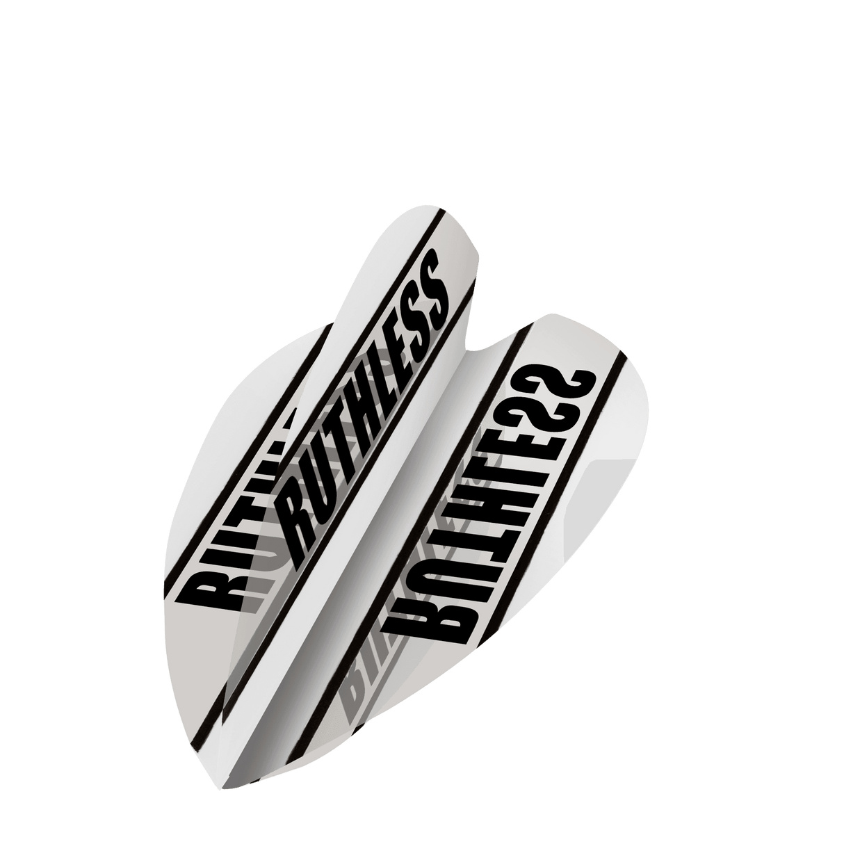 Ruthless - Clear Panel - Dart Flights - 100 Micron - Mini Retro