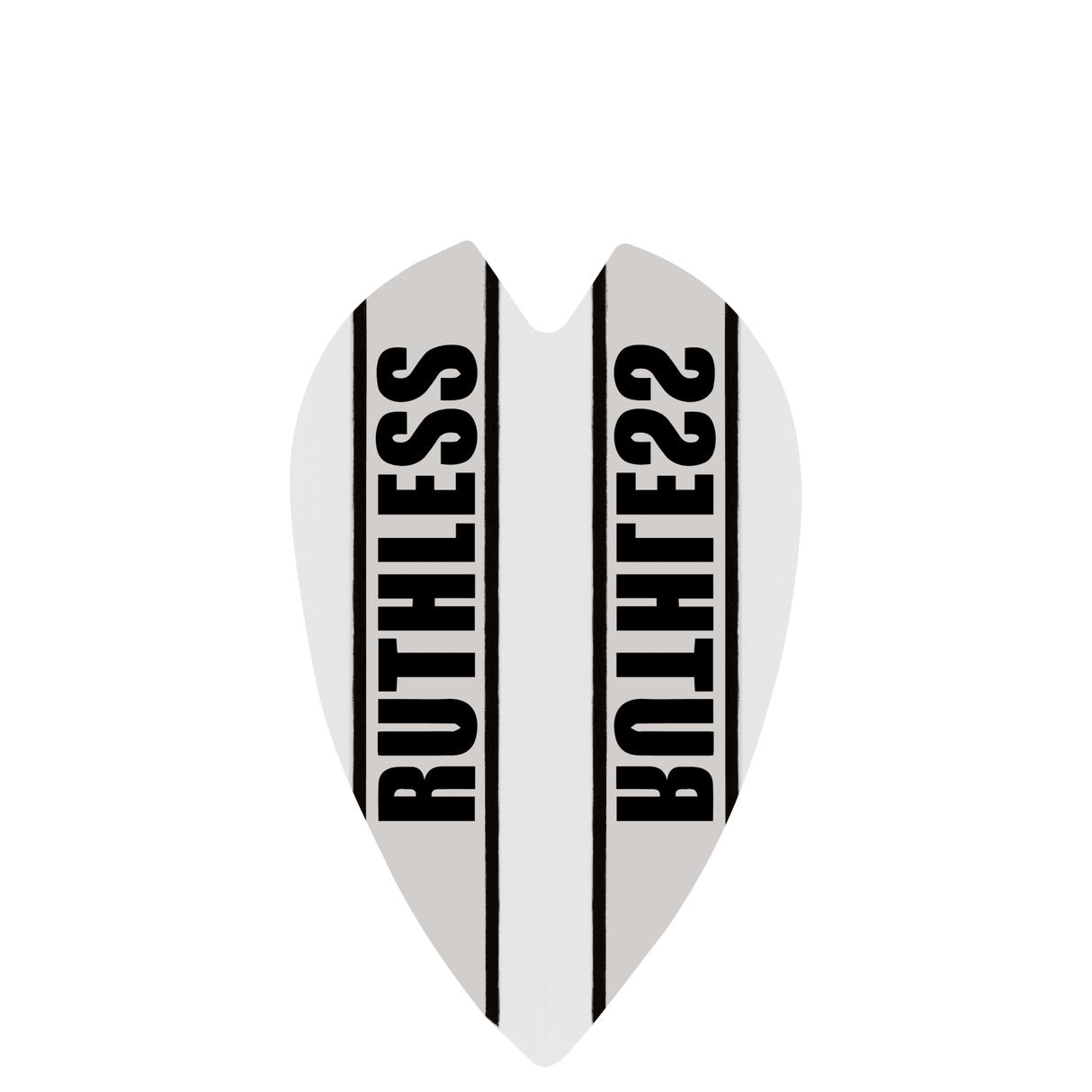 Ruthless - Clear Panel - Dart Flights - 100 Micron - Mini Retro