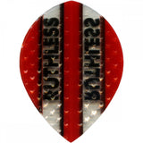 Ruthless - Clear Panel Embossed - Dart Flights - 100 Micron - Pear