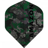 Amazon Dart Flights - 100 Micron - Std - No2 - Camo Green