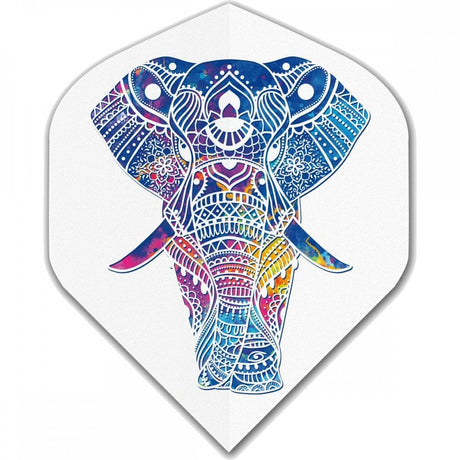 Designa Metronic Dart Flights - Std - No2 - MultiColour - Elephant