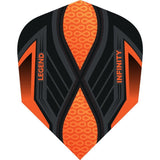 Legend Infinity Dart Flights - 100 Micron - No2 - Std Orange