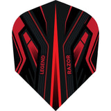 Legend Razor Dart Flights - 100 Micron - No2 - Std Red