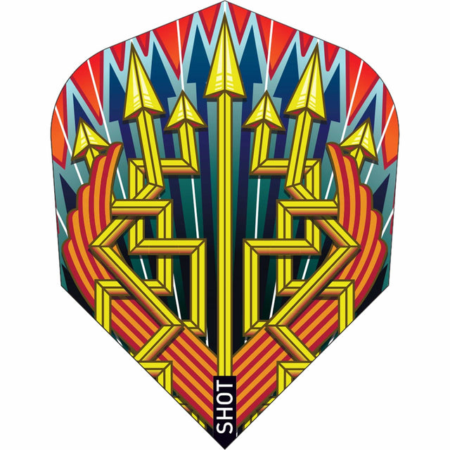 Shot Dart Flights - 100 Micron - Std - No6 - Roman Empire - Legion