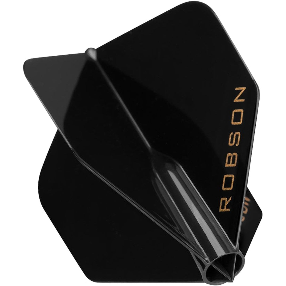 Robson Plus Dart Flights - for all shafts - Std No2 Black