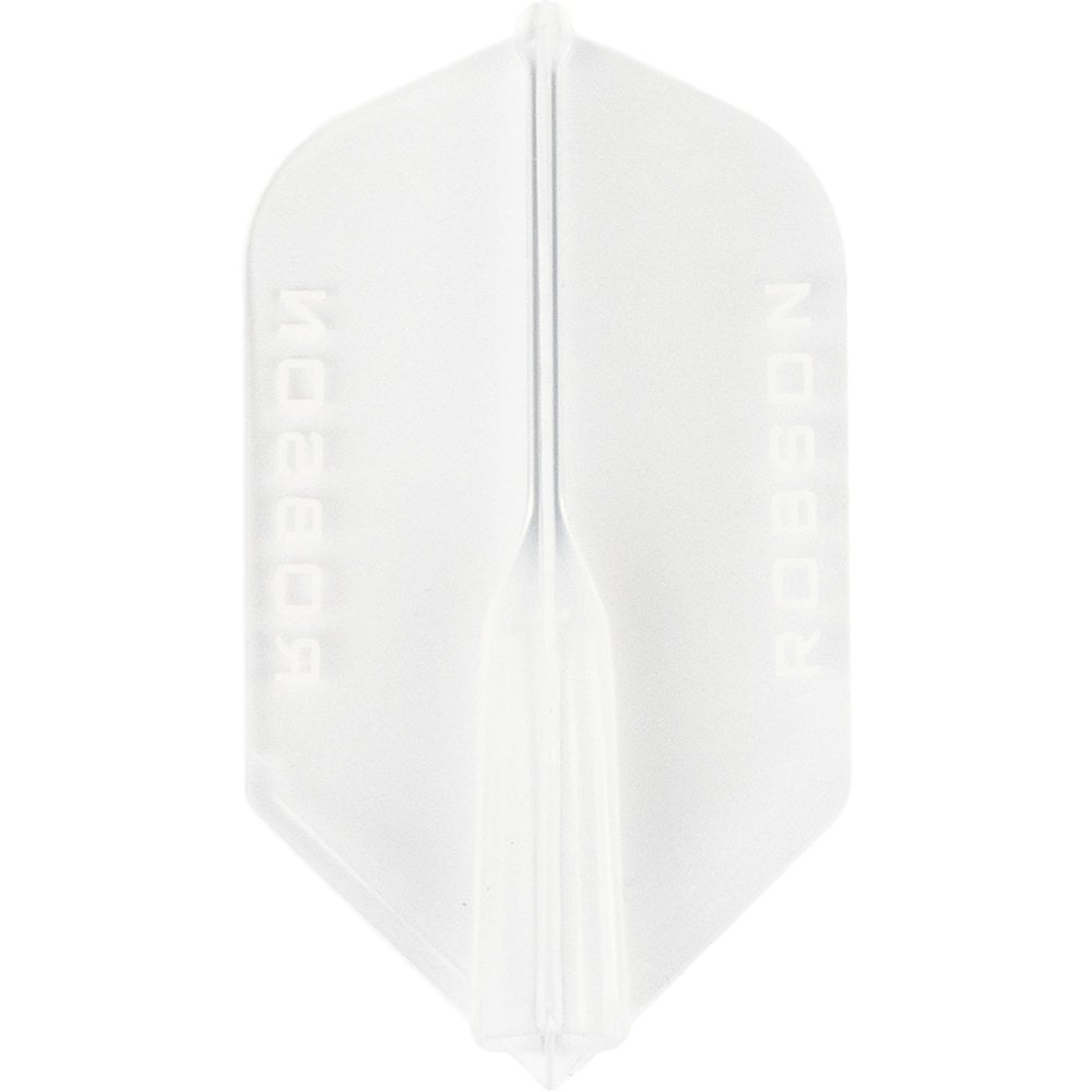 Robson Plus Dart Flights - for all flights - Slim - Crystal Clear