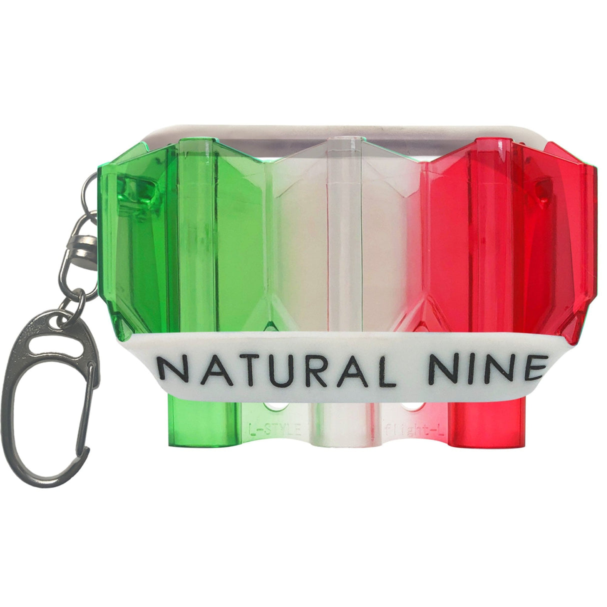 L-Style - Natural 9 - KrystaL Flight Case - Tri Colour Multi