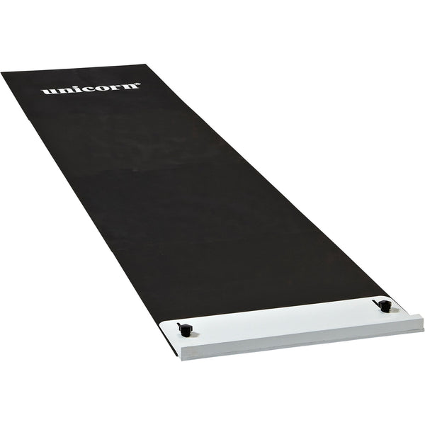 Unicorn Dart Mat - Lightweight And Portable - Raised Oche - Black