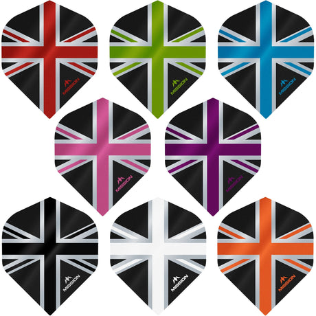 Mission Alliance Union Jack Dart Flights - No2 - Std - Black