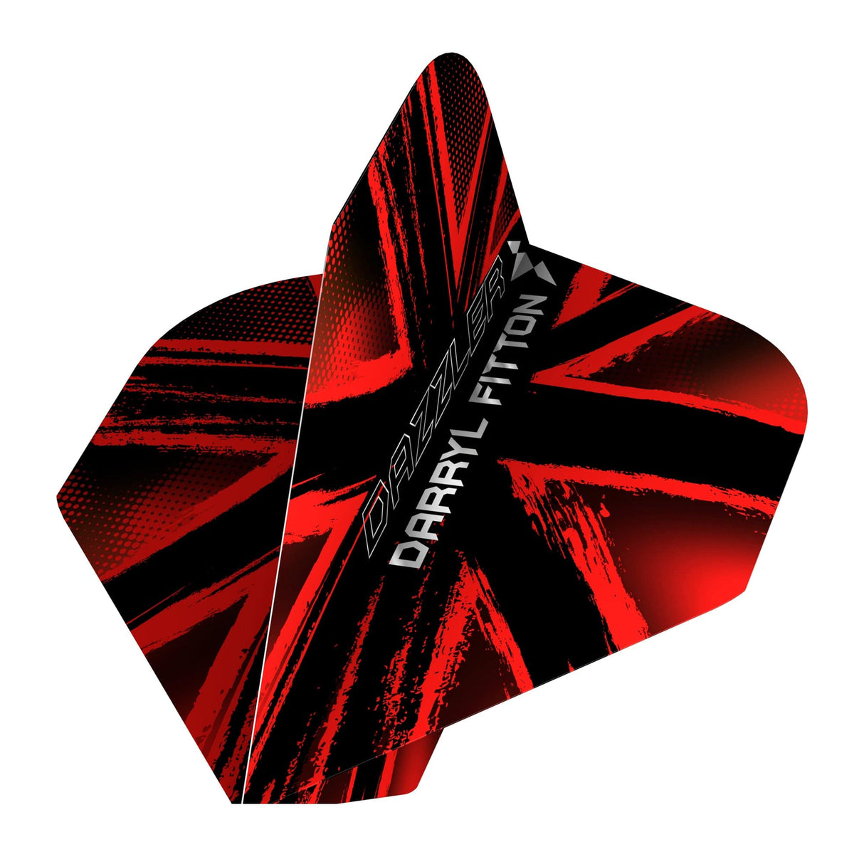 Mission Solo Dart Flights - 100 Micron - No6 - Shape - Darryl Fitton - The Dazzler