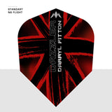 Mission Solo Dart Flights - 100 Micron - No6 - Shape - Darryl Fitton - The Dazzler