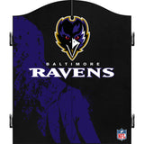 NFL - Dartboard Cabinet - Official Licensed - Baltimore Ravens