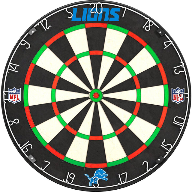 NFL - Professional Dartboard - Official Licensed - Detroit Lions