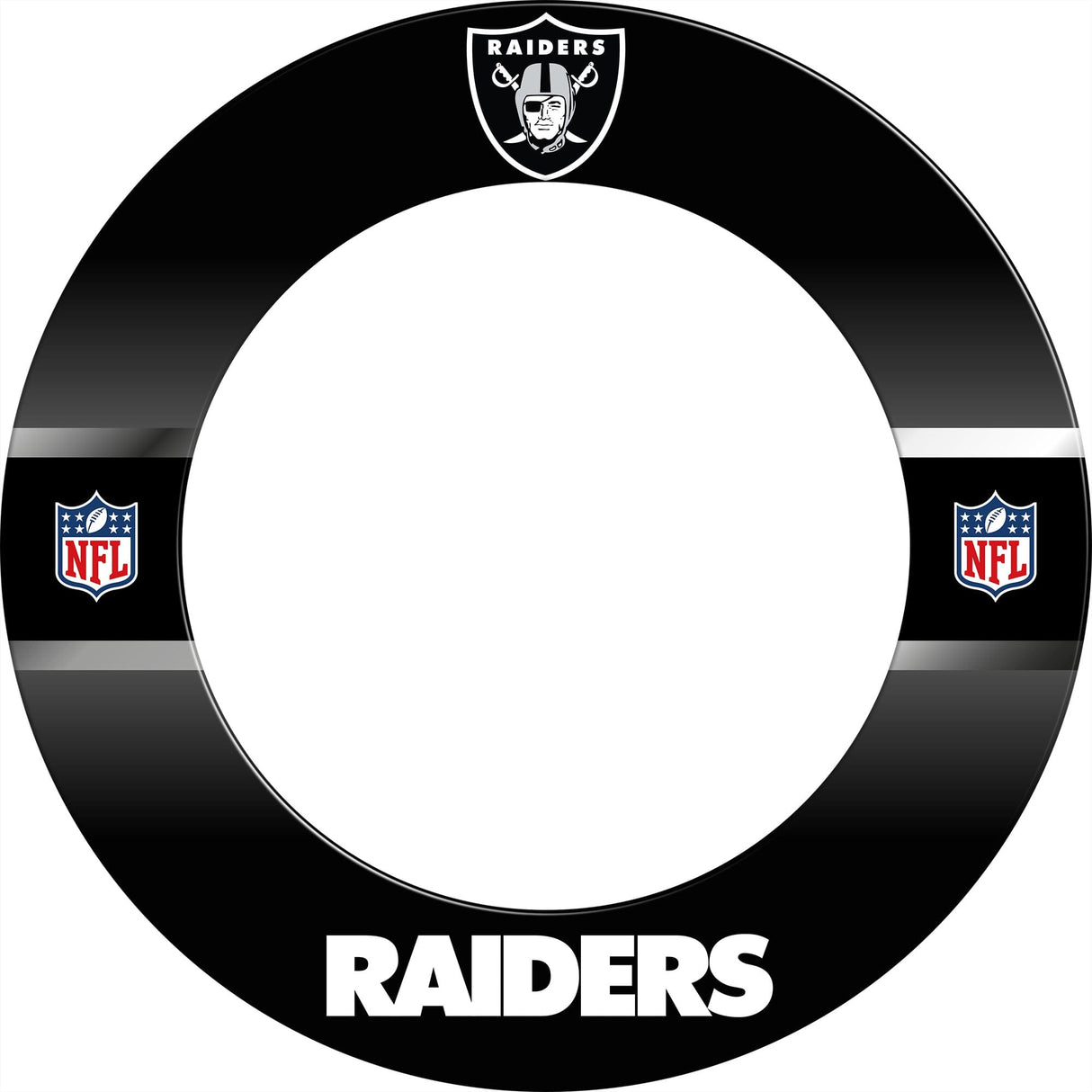 NFL - Dartboard Surround - Official Licensed - Las Vegas Raiders