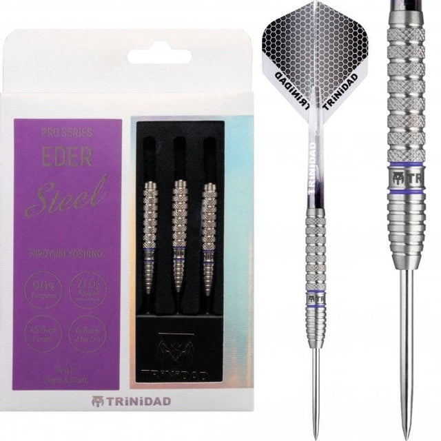 Trinidad Pro - Steel Tip Darts - Hiroyuki Yoshino - Eder - 21g 21g