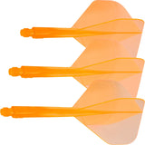 Condor AXE NEON Dart Flights - Standard - Orange