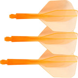 Condor AXE NEON Dart Flights - Small - Orange