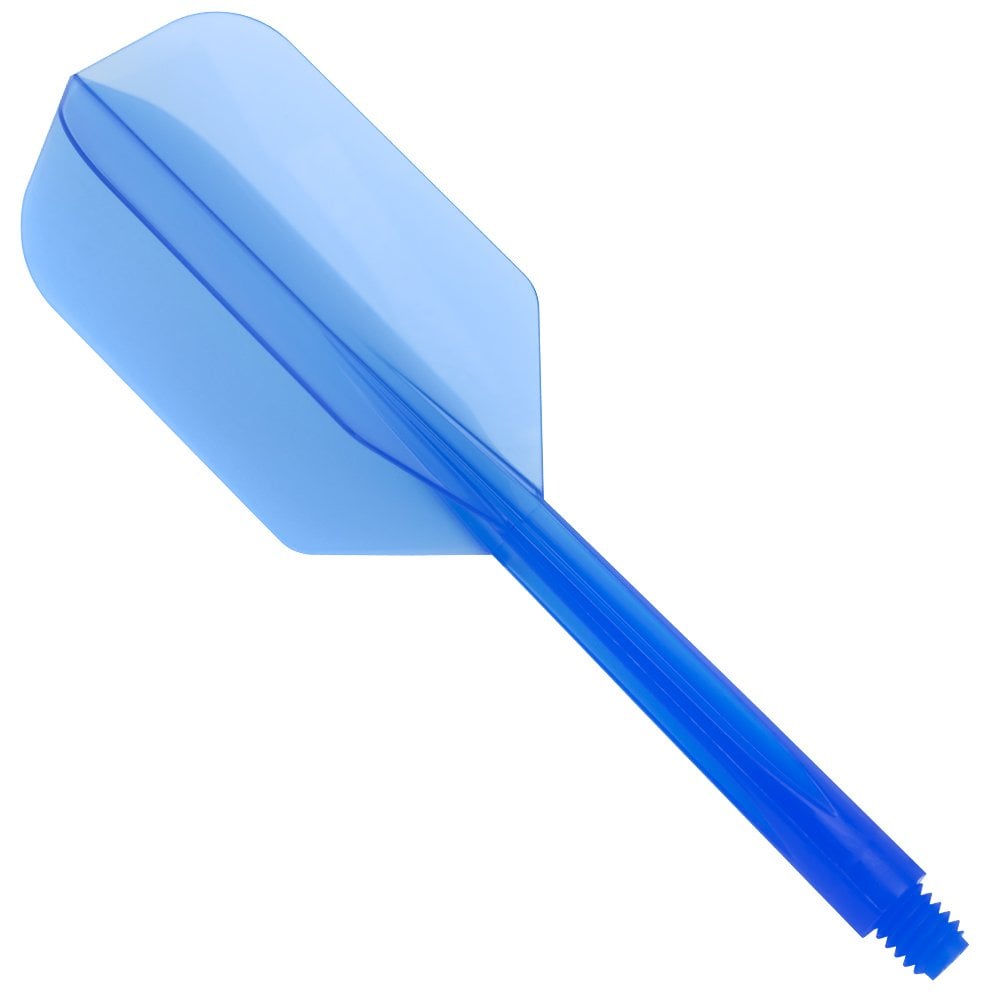 Condor Dart Flights - Zero Stress - Slim - Clear Blue