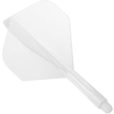 Condor Dart Flights - Zero Stress - Standard - White Short