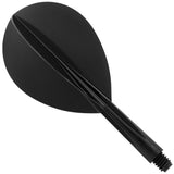 Condor Dart Flights - Zero Stress - Teardrop - Black Short