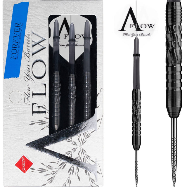 Dynasty Darts - Platinum Line - Steel Tip - Nakamura Shusaku - Forever - Black - 21g 21g