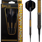 Galaxy Tony Martin Darts - Soft Tip - Black & Gold 20g