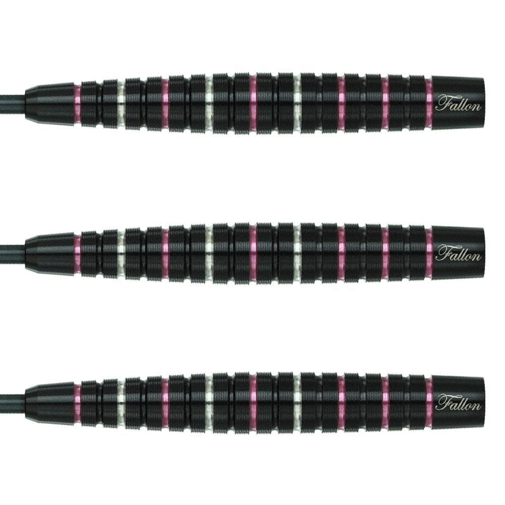 Dynasty Darts - Black Line CT - Steel Tip - Fallon Sherrock - Black & Pink - 24g 24g