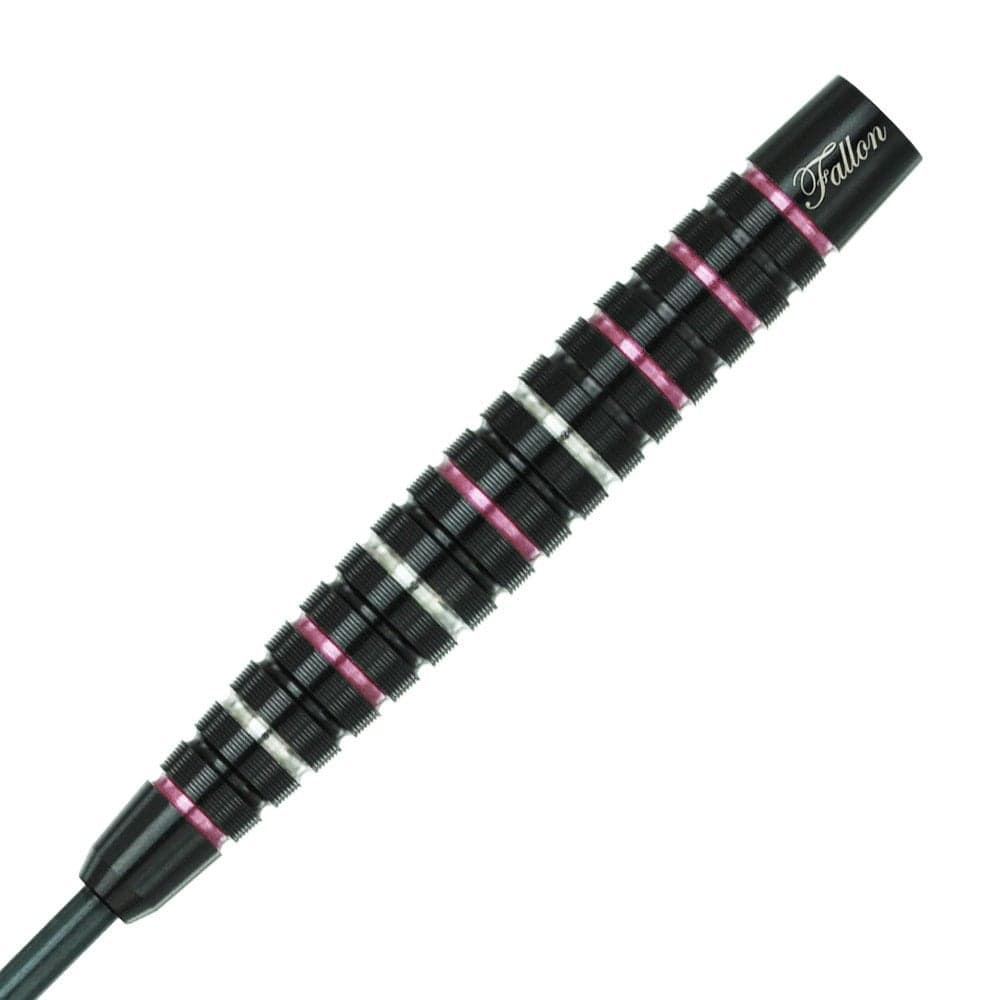 Dynasty Darts - Black Line CT - Steel Tip - Fallon Sherrock - Black & Pink - 24g 24g