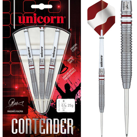 Unicorn Madars Razma Darts - Contender Steel Tip - 25g 25g