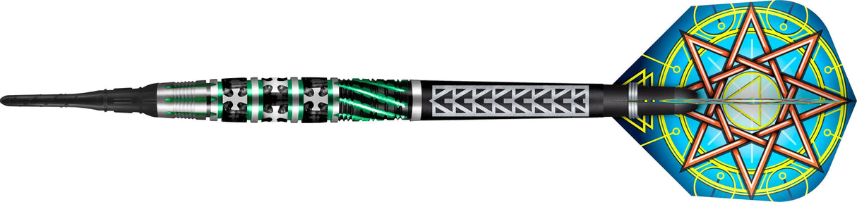 Shot Celt Druid Darts - Soft Tip - Black & Green