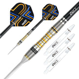 One80 Ascent Darts - Steel Tip - S04 - Black & Gold