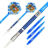 One80 Bavaria Ultra Long Darts - Soft Tip - S02 - Blue 19g