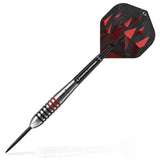 Darts Corner Astrofire Darts - Steel Tip - Ringed - Black & Red