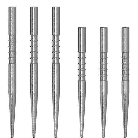 Datadart Shark Dart Points - Precision Steel Tip - Silver