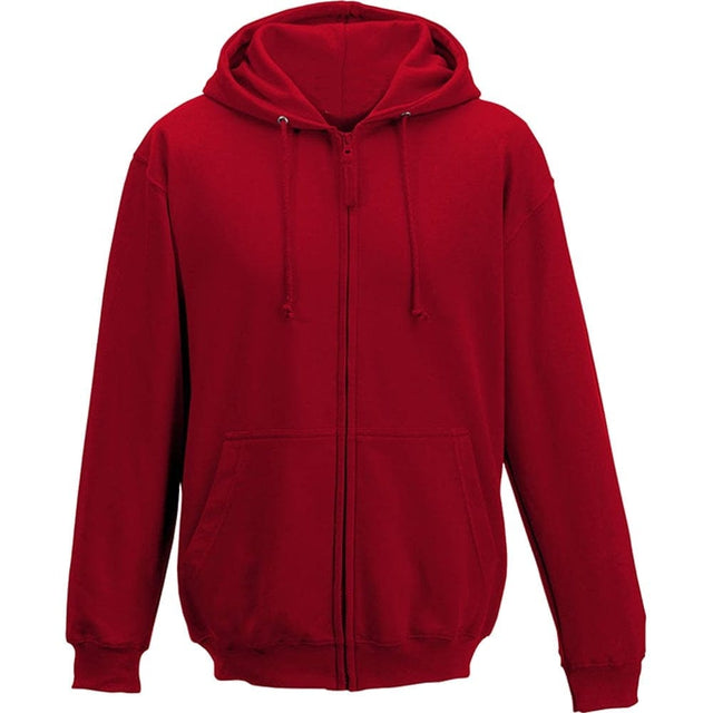 *Hoodie - AWD Full Zip Hoodie - Fire Red 2XL