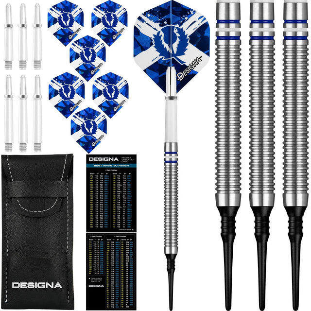 Designa Patriot-X Darts - Soft Tip - Scotland 20g